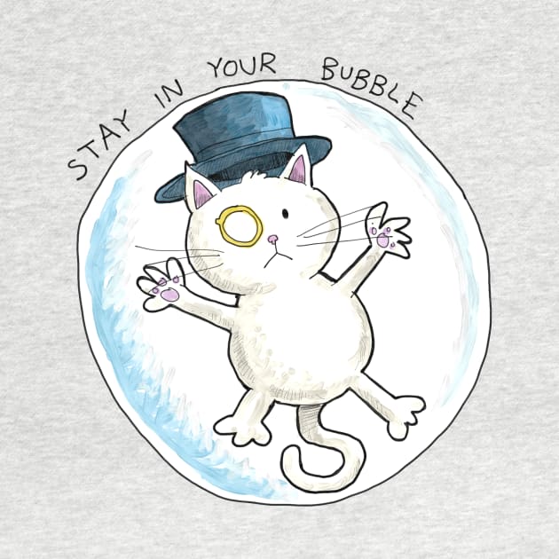 Dapper Cat - Bubble by johnnybuzt